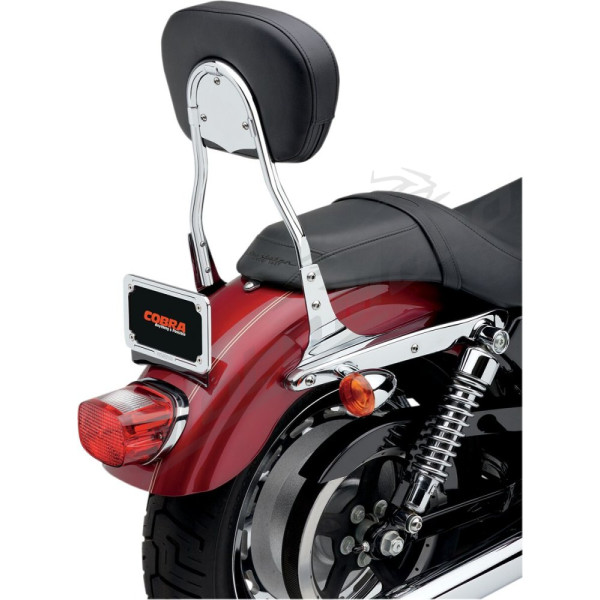 COBRA Round Sissy Bar Harley Davidson FLSTF / FLSTFI / FXST 1450-1550cc 00-06