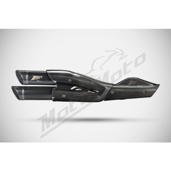 ZARD GT FULL EXHAUST SYSTEM 2:2 SLIP-ON KIT Harley Davidson RH 1250cc 21-25
