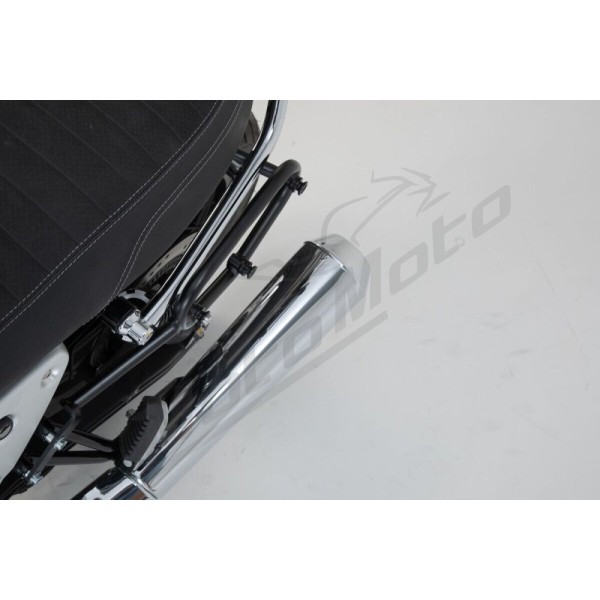 SW-MOTECH Legend Gear LC2 Side Bag System Black Edition Moto Guzzi V7 750 17-20