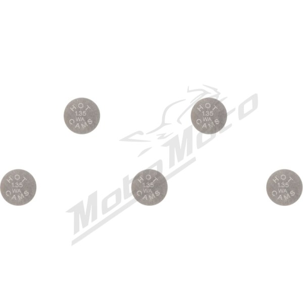 HOT CAMS vožtuvų plokštelės Ø9,48x1,35mm - 5 vnt.
