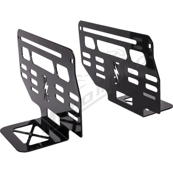 THRASHIN SUPPLY CO. Hard Mount Brackets for Essential & Escape Saddlebags Harley Davidson FLD / FLDE 1340-1923cc 99-25