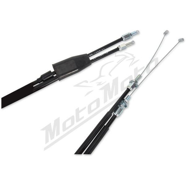 MOOSE OFFROAD Black Vinyl Throttle Cable Honda XR 250R 86-95