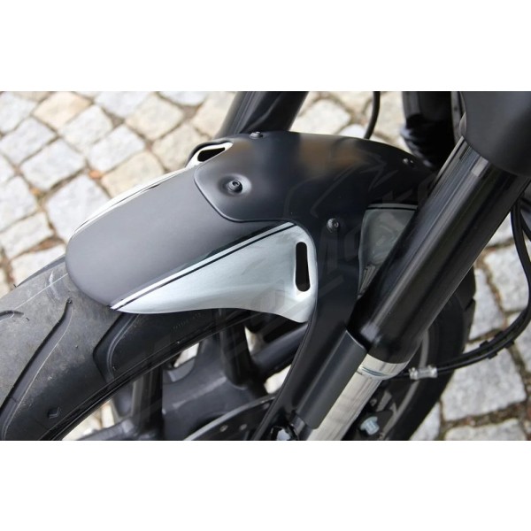 CULT WERK Front Fender Black Harley Davidson 1130-1250cc 2002-2017