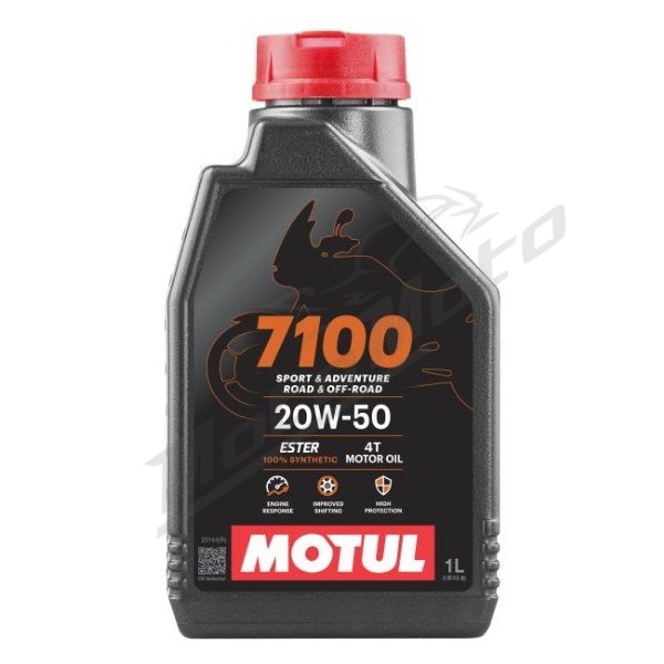 MOTUL 7100 20W50 synthetic oil 4T 1L
