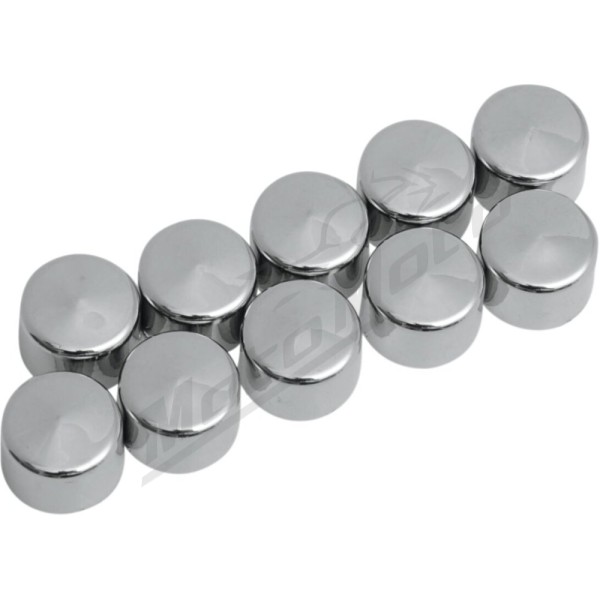 DRAG SPECIALTIES Bolt Covers 10pcs. M6