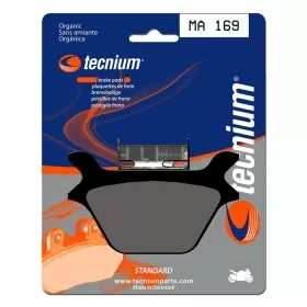 TECNIUM Street Organic Brake pads MA169 Harley Davidson Dyna Sturgis / Super Glide / Sportster 883-1340cc 82-99