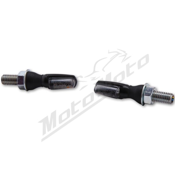 HIGHSIDER smart Spark LED TailLight/Indicator Black/Smoke 3in1 (Pair)  Aprilia / BMW / Honda / Kawasaki / KTM / Suzuki / Triumph / Yamaha 125-1300cc 77-25