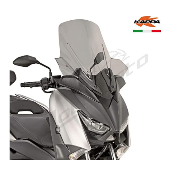 KAPPA Windshield smoked 64.5x57.5cm Yamaha X-MAX 125-400 17-22