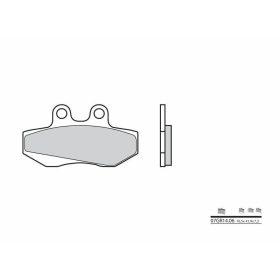 BREMBO Street Carbon Ceramic Brake pads APRILIA / BETA / DERBI / GAS GAS / GILERA / PEUGEOT / YAMAHA 50-600cc 1985-2014