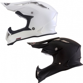 KYT Strike Eagle Plain Motocross Helmet