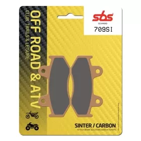 Sbs Sintered Offroad stabdžių trinkelės Yamaha Raptor / YFZ 450-700cc 06-17