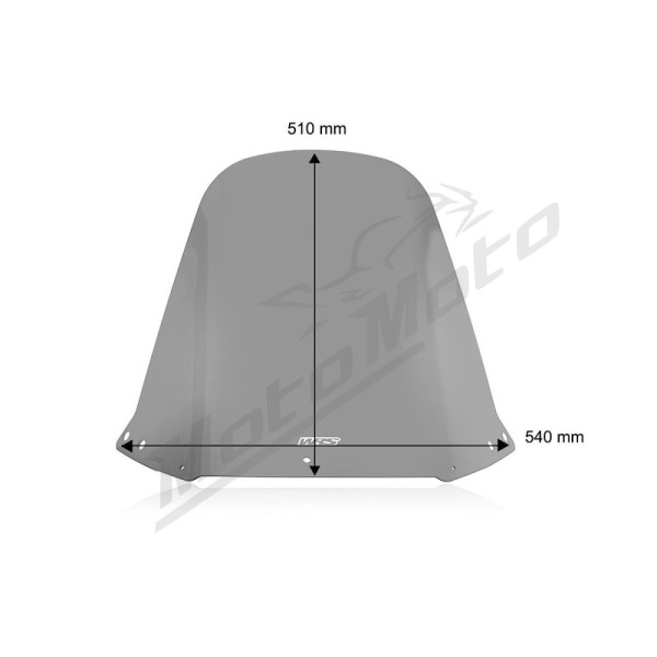 WRS STANDARD Windscreen Smoke Honda CN 250cc 87-99