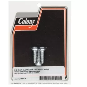 COLONY S&S Air Cleaner Cover Mounting Screw Kit Harley Davidson FL / FLHC / FLT / FXR 1200/1340 66-83