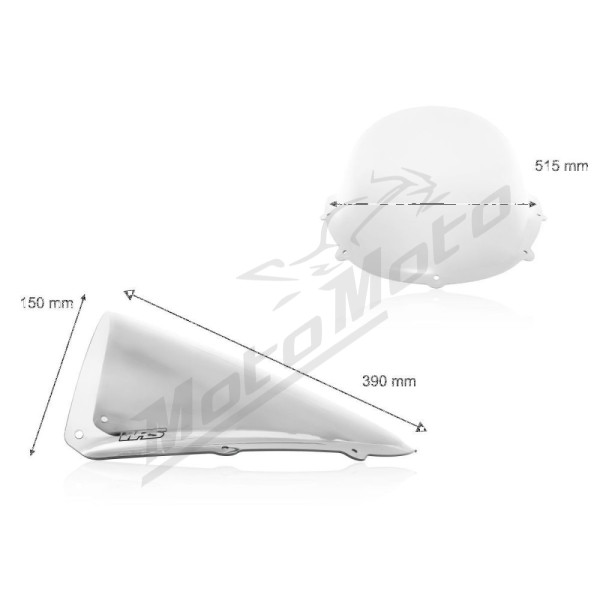 WRS Windscreen Race Clear Aprilia RS 125cc 98-05