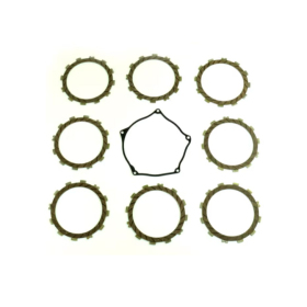 Athena Clutch Discs + Cover Gasket KAWASAKI KX 250F 09-16
