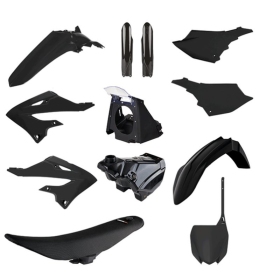 Polisport plastic kit Yamaha YZ 125/250cc 2002-2021 Black