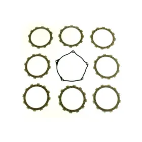 Athena Clutch Discs + Cover Gasket KAWASAKI KX 250F 09-16