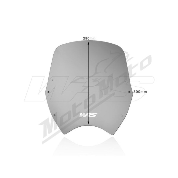 WRS HO002FS SPORT Priekinis stiklas Honda XL 700cc 08-13