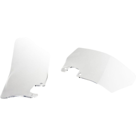 WRS BM007T Side Deflectors Clear BMW R1200GS 06-12