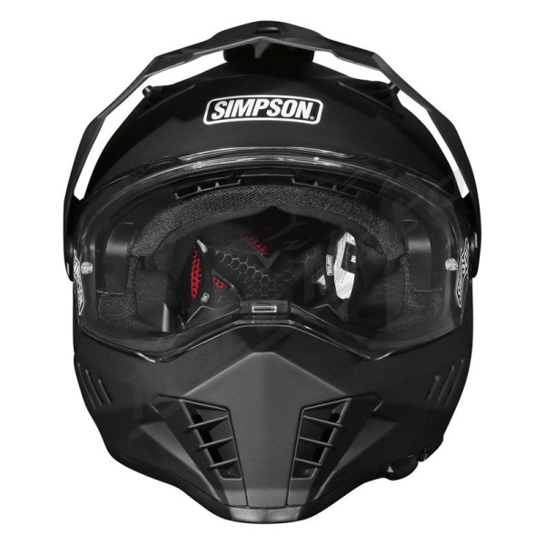 Motocross Helmet SIMPSON Xcursion matt black