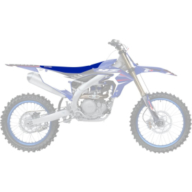 Blackbird Racing Double Grip 3 Sėdynės Užvalkalas Yamaha YZ 450F 23-25 Mėlyna/Juoda