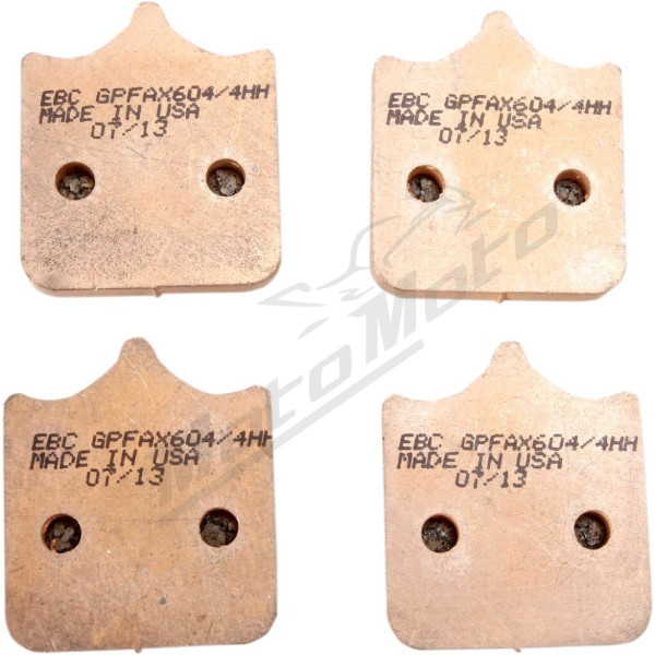 EBC Sintered Road Race "GPFAX" Brake Pads BMW S 1000 RR 10-18 / TRIUMPH SPEED TRIPLE 1050 11-16