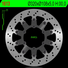 NG Front Floating Brake Disc 320X108X5mm KTM / Husqvarna 690cc 07-24