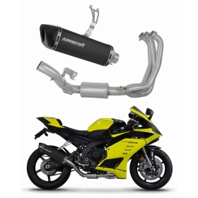Yamaha YZF R9 2025 Dominator Full Exhaust System HP6 BLACK + dB killer