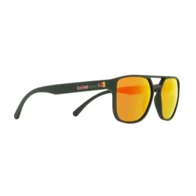 Spect Red Bull Elroy Sunglasses Soft Olive Green w Brown Red Mirror lens