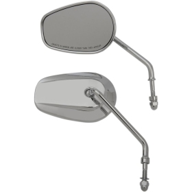 DRAG SPECIALTIES OEM-Style Teardrop Mirror M8 2pcs.
