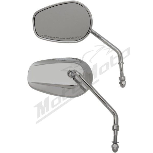 DRAG SPECIALTIES OEM-Style Teardrop Mirror M8 2pcs.