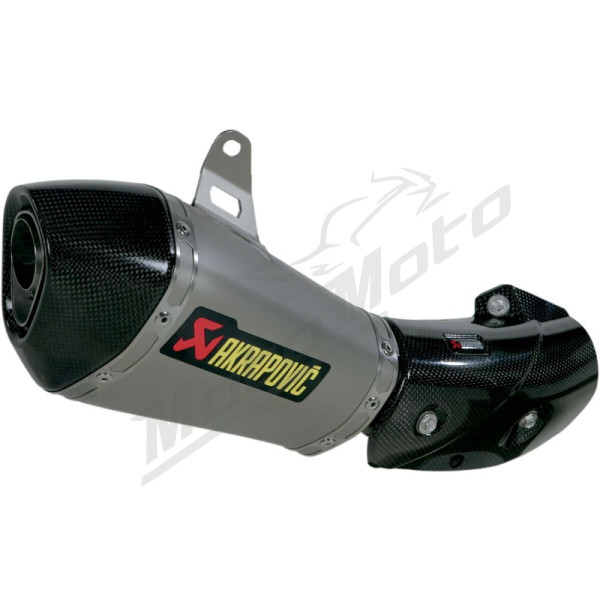 AKRAPOVIC Slip-On Line Muffler Carbon Fiber / Titanium Kawasaki ZX-10R 1000 11-15