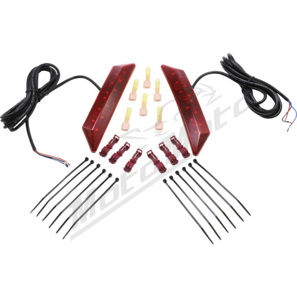SHOW CHROME LED Fender Marker Lights Can Am Ryker 600-900 19-24 