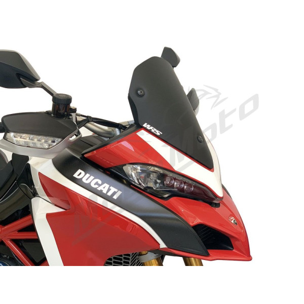 WRS DU007NO SPORT Priekinis stiklas Matinis Juodas Ducati Multistrada 950-1260cc 15-24