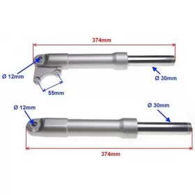 Front shock absorbers PIAGGIP ZIP 50-125cc 92-17 2pcs