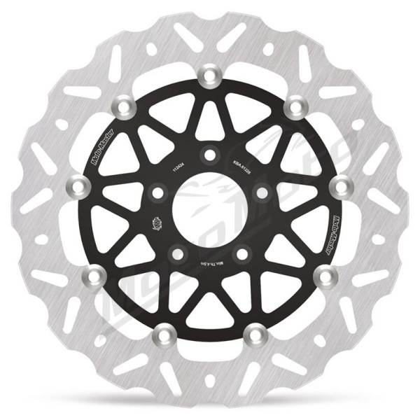 MOTO-MASTER Nitro Series Floating Rotor Harley Davidson FLD / FLHC / FLHFB / FLHR / FLHRC / FLS / FLRT / FLSB / FXDB / FXDL / XL 883-1923 08-25