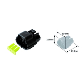 TOURMAX Electrical Female Coupler Waterproof Type 070 (FRA) 5pcs