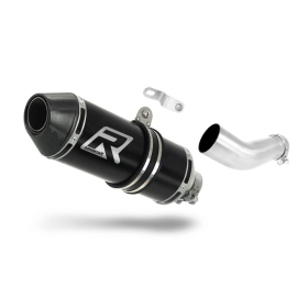Suzuki GSXR 750 K6 K7 2006-2007 Dominator Exhaust Silencer Muffler HP3 BLACK + dB killer