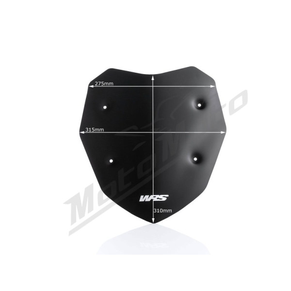 WRS BM041NO SPORT Windscreen Matt Black BMW S1000 XR ABS 15-19
