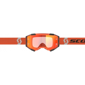 Off Road Scott Fury Chrome Orange/ Grey Goggles