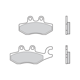 BREMBO Scooter Sintered stabdžių trinkelės galinės ​​​​​​​PIAGGIO BEVERLY / MP3 / X EVO / X10 / X7 / X8 125-530cc 2006-2024