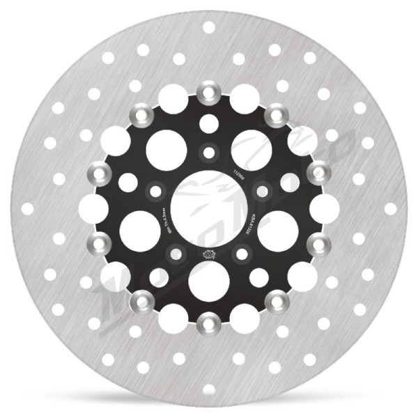 MOTO-MASTER Halo Front Floating Brake Disc Harley Davidson FLHR / FLHRI / FLS / FLSTN / FXD / XL 883/1690 99-14 