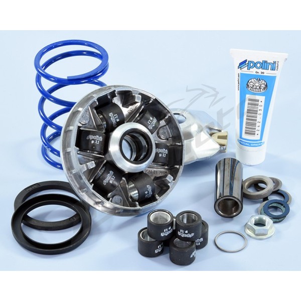 POLINI Hi-Speed EVO2 Variator Ø16/12.5° Variatoriaus komplektas Derbi / Gilera / Piaggio / Vespa 50cc 91-19