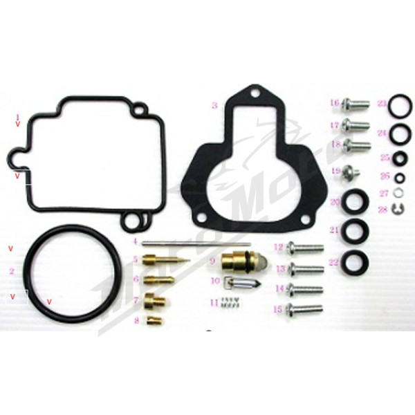 BEARING WORX Carburetor Repair Kit Yamaha YFM 400 96-98