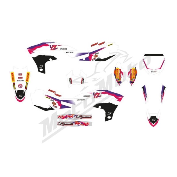 BLACKBIRD Replica Sticker-Kit Yamaha YZ 250-450cc 18-23