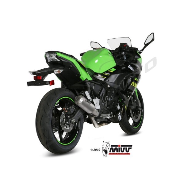 MIVV MK3 Full Exhaust System Kawasaki Ninja 650 17-22