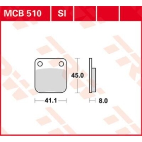 TRW All Round Sintered Metal Brake Pads Beeline / Daelim / Honda / Kawasaki / Kreidler / Mash / Peugeot / Suzuki 50-250cc 80-24