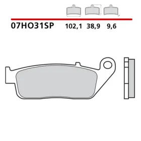 Brembo Brake pads Benelli / Daelim / Honda / Kymco / Triumph / Yamaha 125-1300cc 88-20