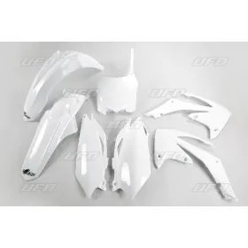 UFO Plastic kit white Honda CRF 250-450 09-10