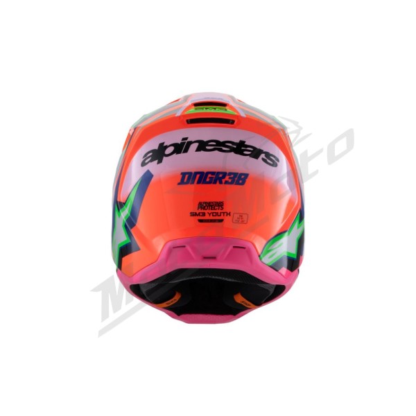 ALPINESTARS Krosinis vaikiškas SM3 Deegan šalmas